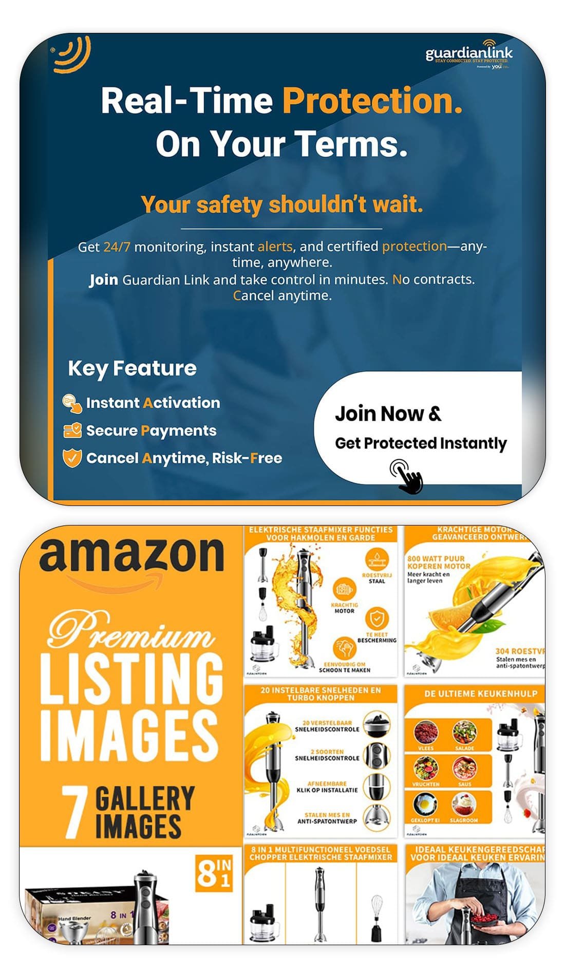 Image gallery marquee